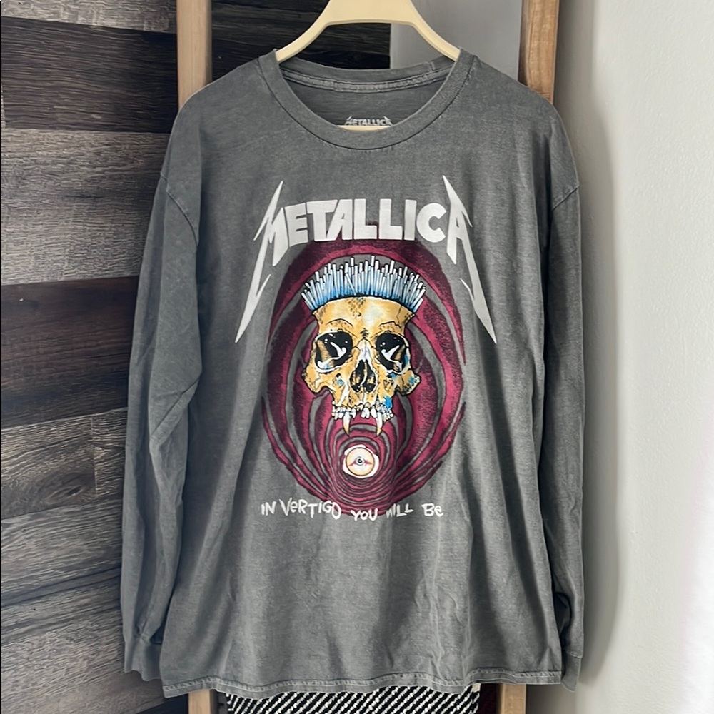 Metallica “In Vertigo You Will Be” Long Sleeve Shirt